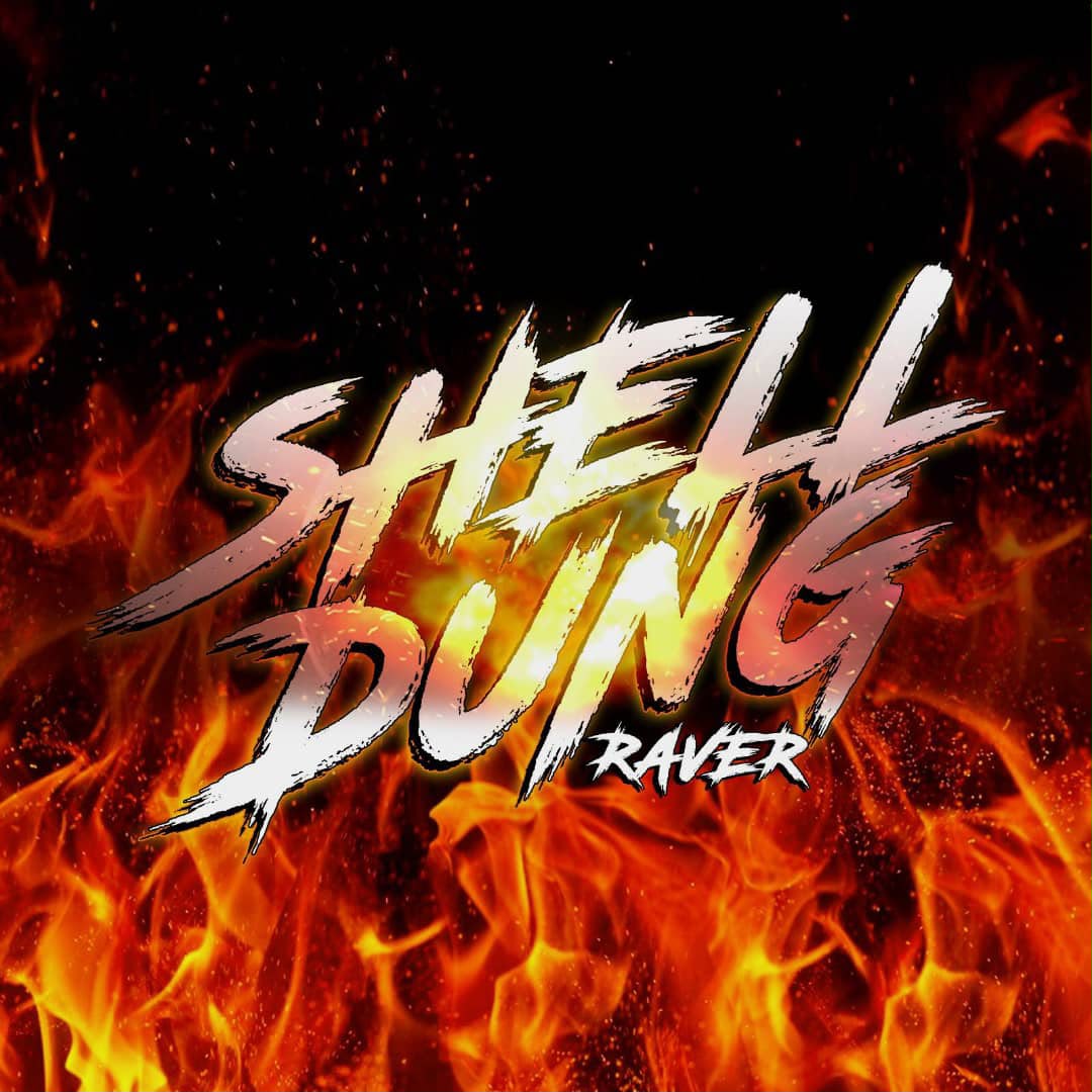 Cover artwork for the Raver single Shell Dung